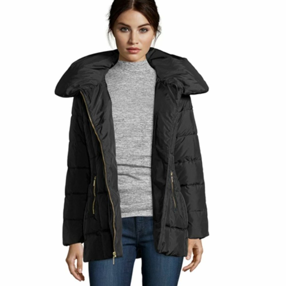 Cole Haan quilted down puffer coat